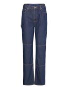 Elyah_1_B Bottoms Jeans Straight-regular Blue HUGO BLUE