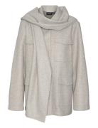 Vmpopsusan Jacket Ga Villakangastakki Grey Vero Moda