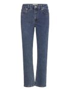 Ivy-Tonya Jeans Cool Acid Denim Bottoms Jeans Straight-regular Blue IV...