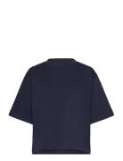 Jian Tops T-shirts & Tops Short-sleeved Navy Baum Und Pferdgarten