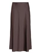 Skirt Maria Polvipituinen Hame Brown Lindex