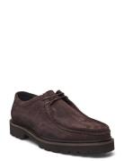 Madalton Suede Loaferit Matalat Kengät Brown Matinique