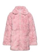 Jacket Fake Fur Takki Pink Lindex