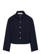 Shirt Tops Shirts Long-sleeved Shirts Navy Sofie Schnoor Young