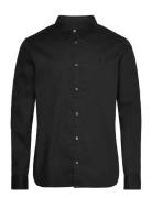 Hawthorne Ls Shirt Tops Shirts Business Black AllSaints