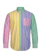 Custom Fit Striped Oxford Fun Shirt Tops Shirts Casual Multi/patterned...