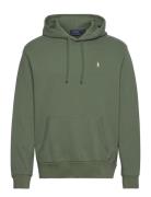 Loopback Fleece Hoodie Tops Sweat-shirts & Hoodies Hoodies Green Polo ...