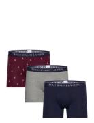 Bci Cotton/Elastane-3Pk-Bxb Bokserit Navy Polo Ralph Lauren Underwear