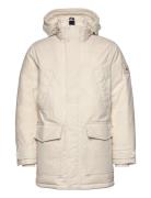 Rockie Down Parka Parka Takki Cream Tommy Hilfiger