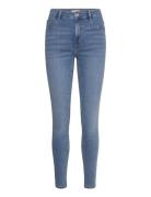 Molly High Waist Jeans Bottoms Jeans Skinny Blue Gina Tricot