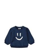 Disc Tops Sweat-shirts & Hoodies Sweat-shirts Navy Molo