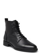 Women Boots Shoes Boots Ankle Boots Laced Boots Black Tamaris