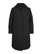 Vigalia L/S Hooded Coat Tikkitakki Black Vila