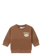 Nbmnulton Ls Sweat Bru Tops Sweat-shirts & Hoodies Sweat-shirts Brown ...