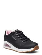 Uno 2 - 2Nd Best Matalavartiset Sneakerit Tennarit Black Skechers