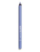 Gosh Matte Eye Liner Eyeliner Rajauskynä Meikki Blue GOSH COPENHAGEN