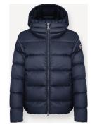 Ladies Down Jacket Vuorillinen Takki Topattu Takki Navy Colmar