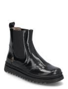 Bisgaard Doris Tex Bootsit Nauhalliset Saapikkaat Black Bisgaard