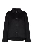 Jacket Melissa Unlined Villakangastakki Black Lindex