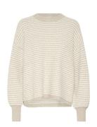 Kaellery Knit Cardigan Tops Knitwear Jumpers Beige Kaffe