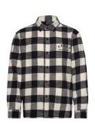 Sebastian Shirt Ls-Black / White Designers Shirts Casual Black Edwin