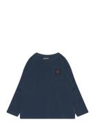 Gletscher Tops T-shirts Long-sleeved T-shirts Navy TUMBLE 'N DRY