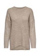 Onlnanjing L/S Pullover Knt Noos Tops Knitwear Jumpers Beige ONLY