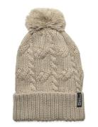 Pompom Beanie Accessories Headwear Beanies Beige Jack Wolfskin