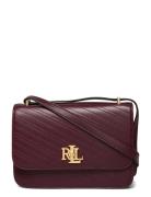 Stitched Nappa Leather Medium Sophee Bag Bags Crossbody Bags Burgundy ...