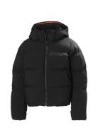 Jr Nora Short Puffy Jacket Toppatakki Black Helly Hansen