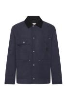 Cotton Work Jacket Ohut Takki Navy GANT