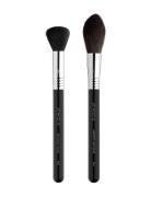 Sculpt + Glow Makeup Brush Duo Meikkisiveltimet Meikki Black SIGMA Bea...