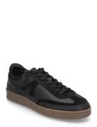 Liga - Black Leather Matalavartiset Sneakerit Tennarit Black Garment P...