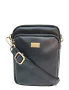 Triple Zip Pu Bags Crossbody Bags Black Pipol's Bazaar