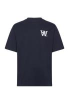 Wwasa Not To Be Trusted Tshirt Tops T-shirts Short-sleeved Navy Double...