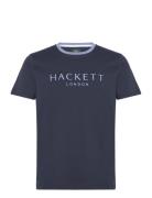 Heritage Classic Tee Tops T-shirts Short-sleeved Navy Hackett London