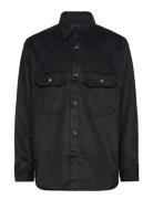 Ebolt Tops Shirts Casual Black HUGO BLUE