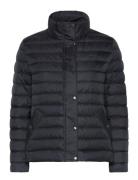 Light Down Jacket Vuorillinen Takki Topattu Takki Black GANT