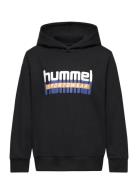 Hmltukas Hoodie Tops Sweat-shirts & Hoodies Hoodies Black Hummel