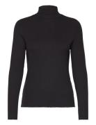 Lr-Ika Tops T-shirts & Tops Long-sleeved Black Levete Room