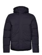 Cfaustin Short Puffer Jacket Vuorillinen Takki Topattu Takki Navy Casu...