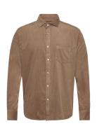 Mmgalden Corduroy Shirt Tops Shirts Casual Brown Mos Mosh Gallery