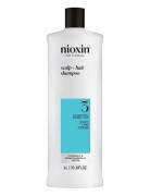 Nioxin System 3 Shampoo For Colored Thinning Hair 1000 Ml Shampoo Nude...