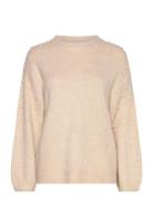 Fqpearl-Pu Tops Knitwear Jumpers Cream FREE/QUENT