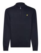 1/4 Zip Jumper Tops Sweat-shirts & Hoodies Sweat-shirts Navy Lyle & Sc...