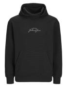 Jjstairs Sweat Hood Tops Sweat-shirts & Hoodies Hoodies Black Jack & J...