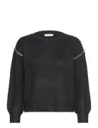 Fqkinlock-Pullover Tops Knitwear Jumpers Black FREE/QUENT