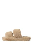 Nkfnus Faux Fur Slipper Aamutossut Sisäkengät Beige Name It