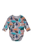 Mushrooms Body Bodies Long-sleeved Multi/patterned MUMIN