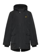 Fleece Lined Padded Coat Toppatakki Black Lyle & Scott